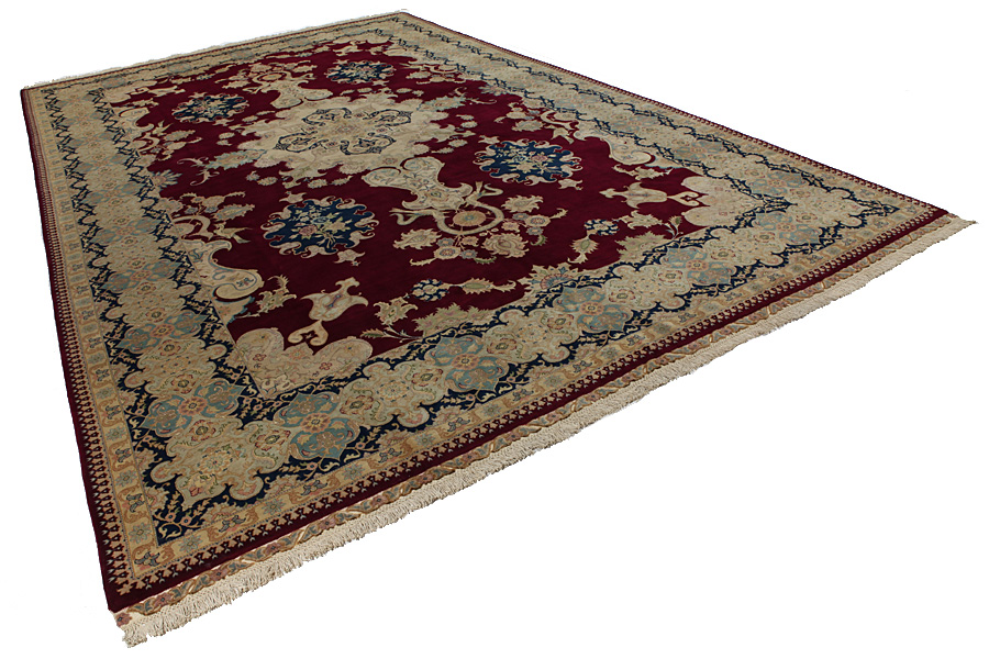 Tabriz Perser Teppich 542x344 - Abbildung 1