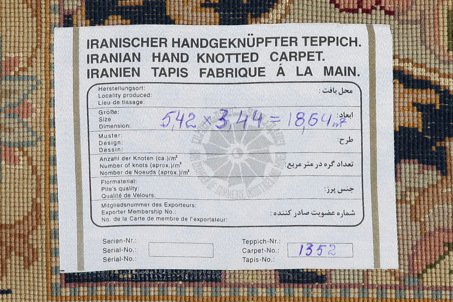 Tabriz Perser Teppich 542x344 - Abbildung 13