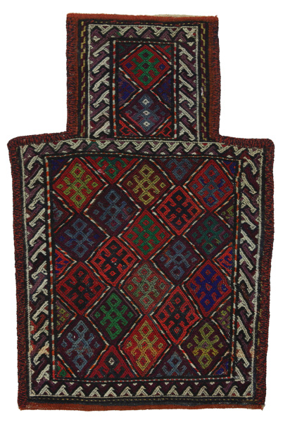 Qashqai - Saddle Bag Perser Teppich 53x35