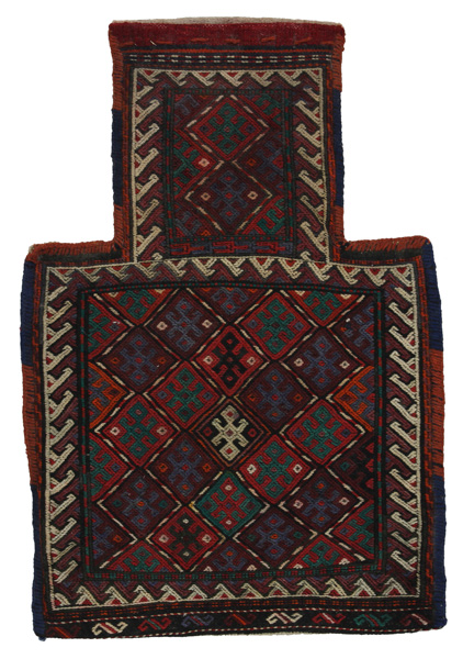 Qashqai - Saddle Bag Perser Teppich 59x40