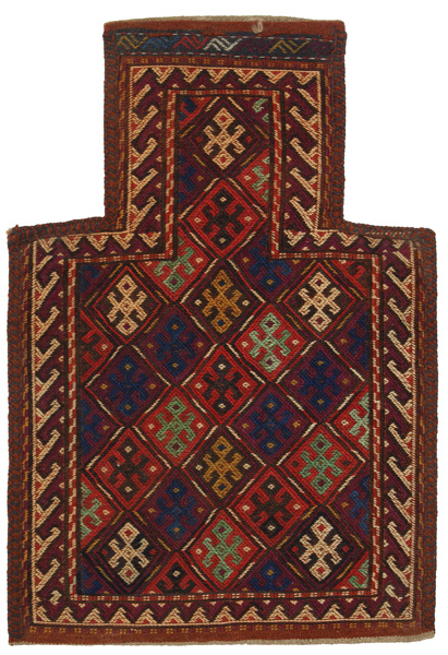Qashqai - Saddle Bag Perser Teppich 54x37