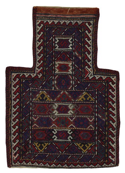 Qashqai - Saddle Bag Perser Teppich 51x36