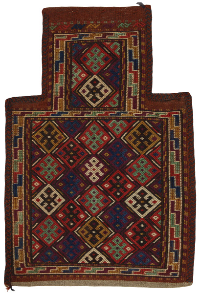 Qashqai - Saddle Bag Perser Teppich 52x35