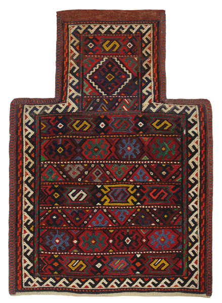 Qashqai - Saddle Bag Perser Teppich 54x38