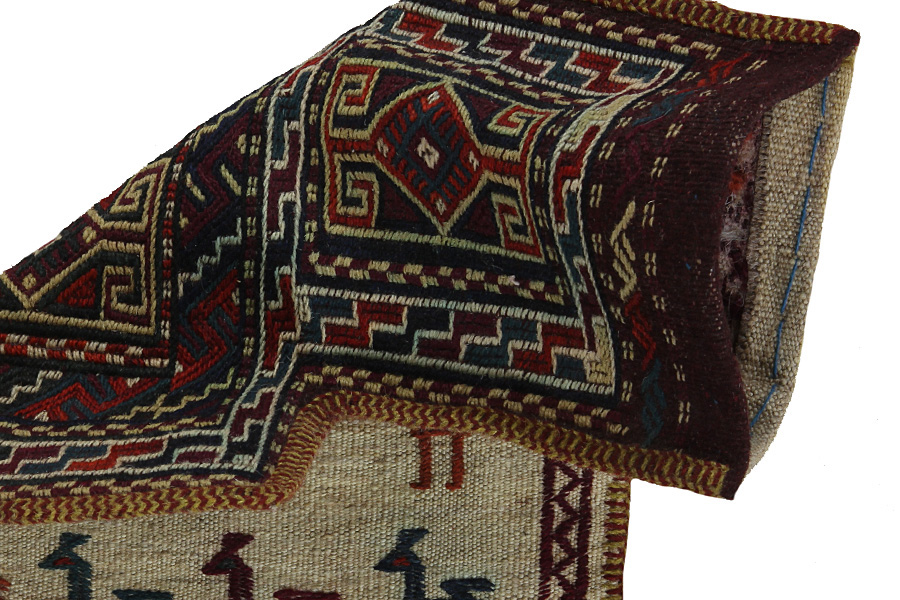 Qashqai - Saddle Bag Perser Teppich 48x37 - Abbildung 2