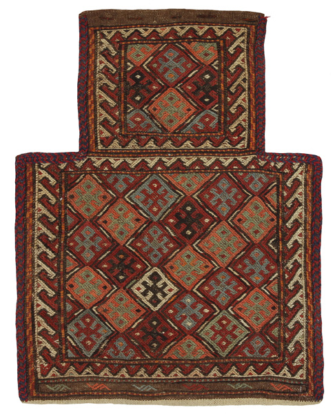 Qashqai - Saddle Bag Perser Teppich 48x37