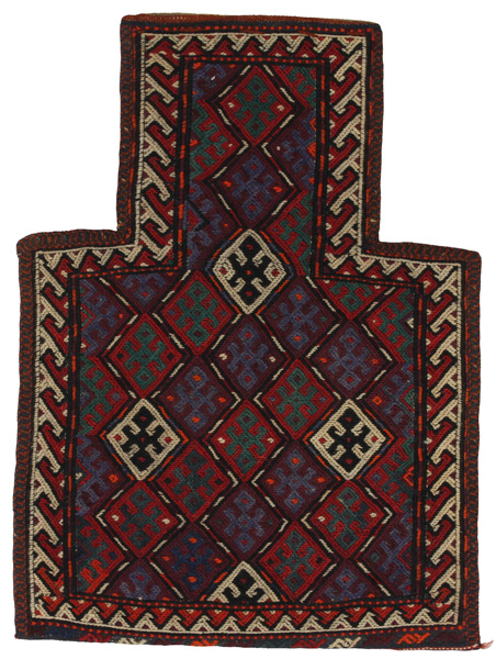 Qashqai - Saddle Bag Perser Teppich 51x38