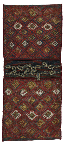 Turkaman - Saddle Bag Afghanischer Teppich 126x55