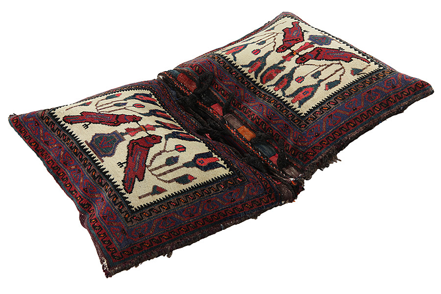 Afshar - Saddle Bag Perser Teppich 113x66 - Abbildung 3