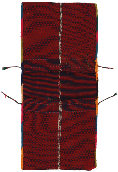 Jaf - Saddle Bag Perser Teppich 127x56