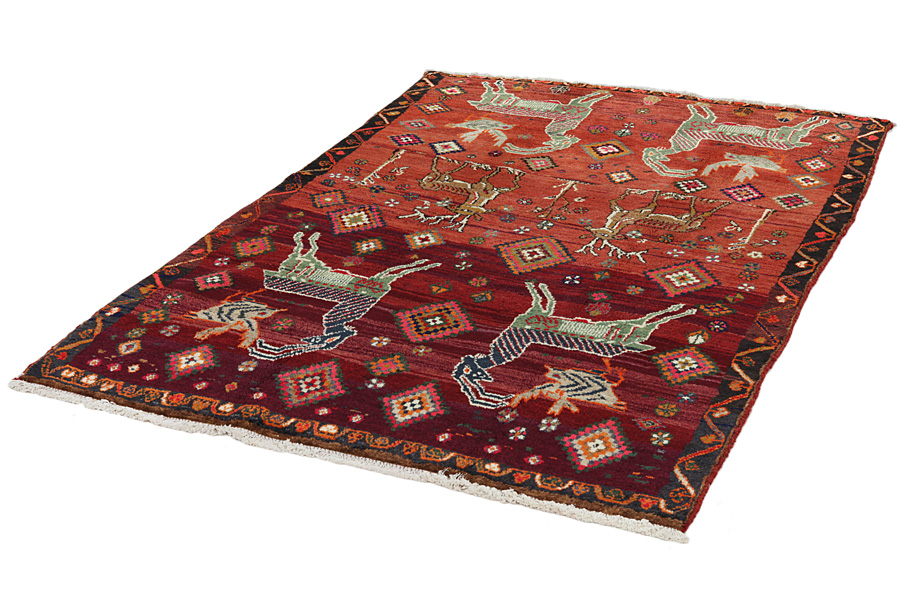 Lori - Gabbeh Perser Teppich 206x143 - Abbildung 2
