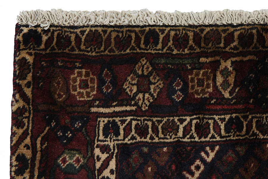 SahreBabak - Afshar Perser Teppich 194x133 - Abbildung 3