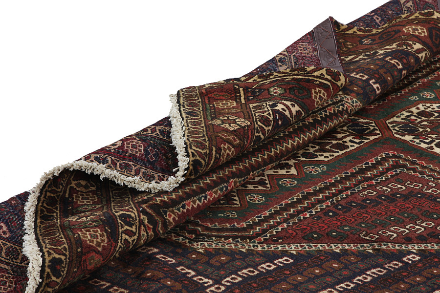 SahreBabak - Afshar Perser Teppich 194x133 - Abbildung 5