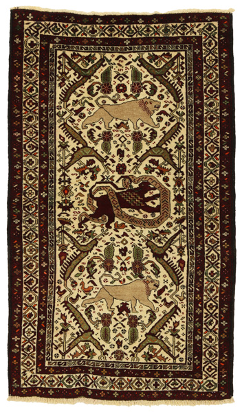 Bidjar - Kurdi Perser Teppich 128x74