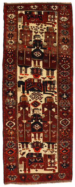 Bakhtiari - Lori Perser Teppich 393x150