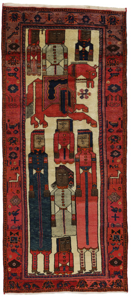 Qashqai - Bakhtiari Perser Teppich 296x130