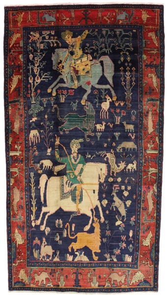 Bidjar - Kurdi Perser Teppich 333x180
