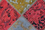 Vintage - Patchwork Perser Teppich 225x125 - Abbildung 7
