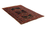 Qashqai - Antique Perser Teppich 203x127 - Abbildung 1