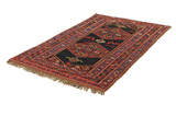 Qashqai - Antique Perser Teppich 203x127 - Abbildung 2