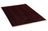 Khalmohammadi - Afghan Afghanischer Teppich 145x100 - Abbildung 1