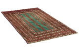 Turkaman - Buchara Perser Teppich 200x107 - Abbildung 1