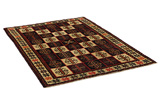 Gabbeh - Bakhtiari Perser Teppich 214x144 - Abbildung 1