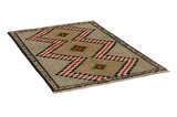 Gabbeh - Qashqai Perser Teppich 163x108 - Abbildung 1