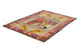 Gabbeh - Qashqai Perser Teppich 185x124 - Abbildung 2