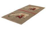 Gabbeh - Qashqai Perser Teppich 244x107 - Abbildung 2