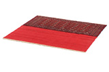Yomut - Buchara Perser Teppich 103x112 - Abbildung 2