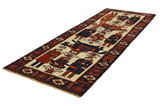 Bakhtiari - Qashqai Perser Teppich 388x130 - Abbildung 2