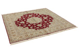 Tabriz Perser Teppich 200x203 - Abbildung 1