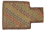 Qashqai - Saddle Bag Perser Teppich 54x38 - Abbildung 1