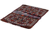 Jaf - Saddle Bag Perser Teppich 125x86 - Abbildung 1