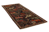 Bidjar - Kurdi Perser Teppich 303x122 - Abbildung 1